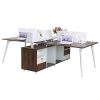 Cụm bàn làm việc 4 chỗ LUXMD03C10