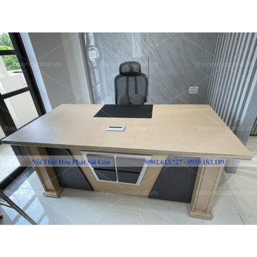 Bàn làm việc giám đốc gỗ Laminate NTP1890T1