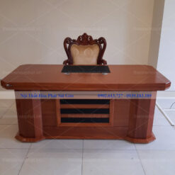 Hình thực tế bàn giám đốc Veneer DT1890V15