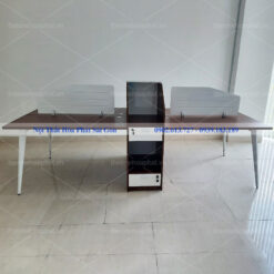 Cụm bàn làm việc 4 người LUXMD02C10