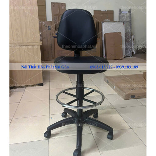 ghế xoay quầy bar SB510K màu đen