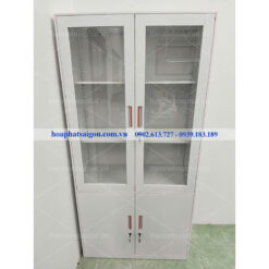 Ảnh thực tế tủ sắt màu trắng TU09K3D