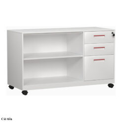 Tủ phụ sắt TUTP01D màu trắng