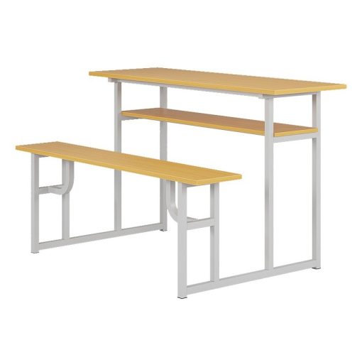 Bàn ghế sinh viên mặt gỗ melamine BSV108-1