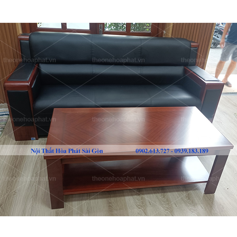 ảnh thực tế bàn sofa sơn pu bsf62v