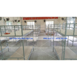 Ảnh thực tế giường sắt 2 tầng GT40