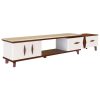 Kệ tivi cao cấp gỗ tự nhiên KTV503