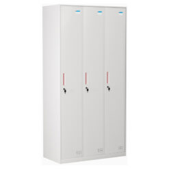 Tủ sắt locker màu trắng TU981-3KD