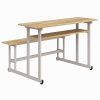 Bàn học sinh mặt gỗ tự nhiên BSV102G
