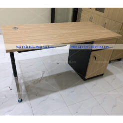 Hình thực tế bàn liền hộc LE140HLC12