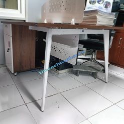 hình thực tế cụm bàn làm việc 2 chỗ LUXMD05C10