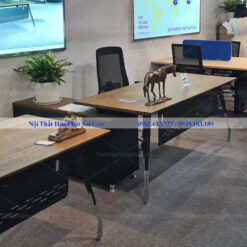 Hình thực tế bàn lãnh đạo chữ L BRIP1880C15