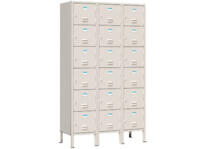 tủ locker sắt 18 khoang TU996-3K