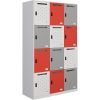 tủ locker sắt 12 khoang TU984-3KS