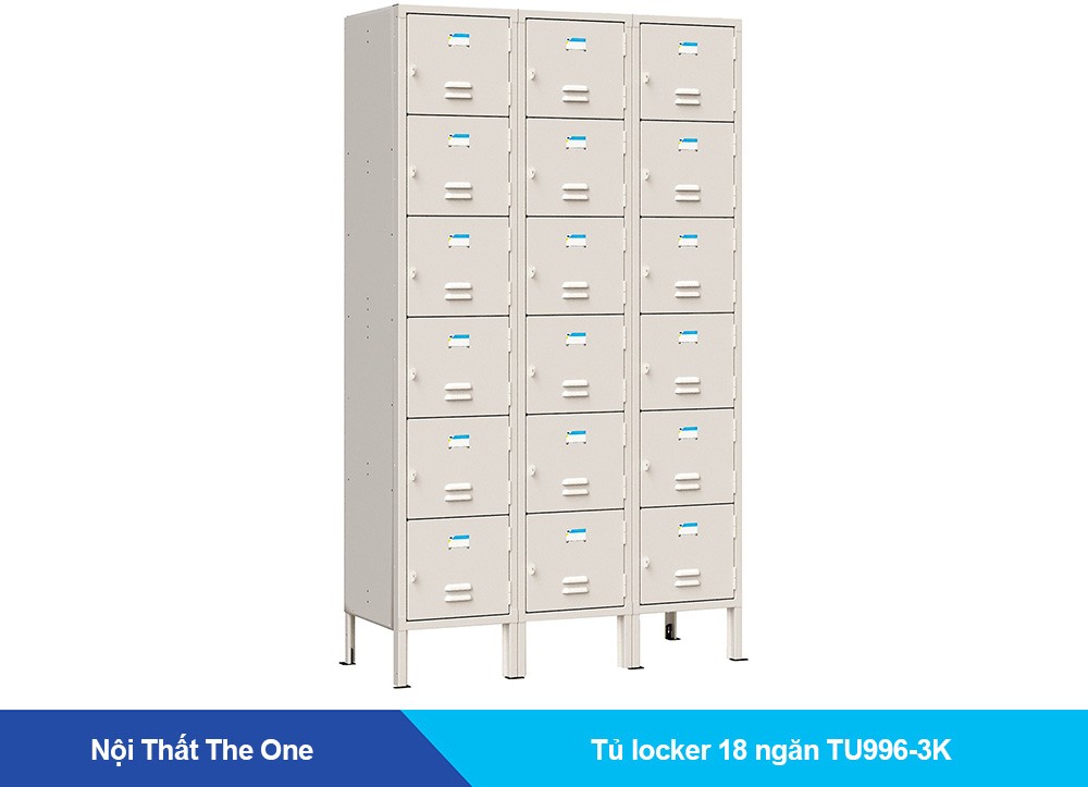 Giới thiệu tủ locker TU996-3K