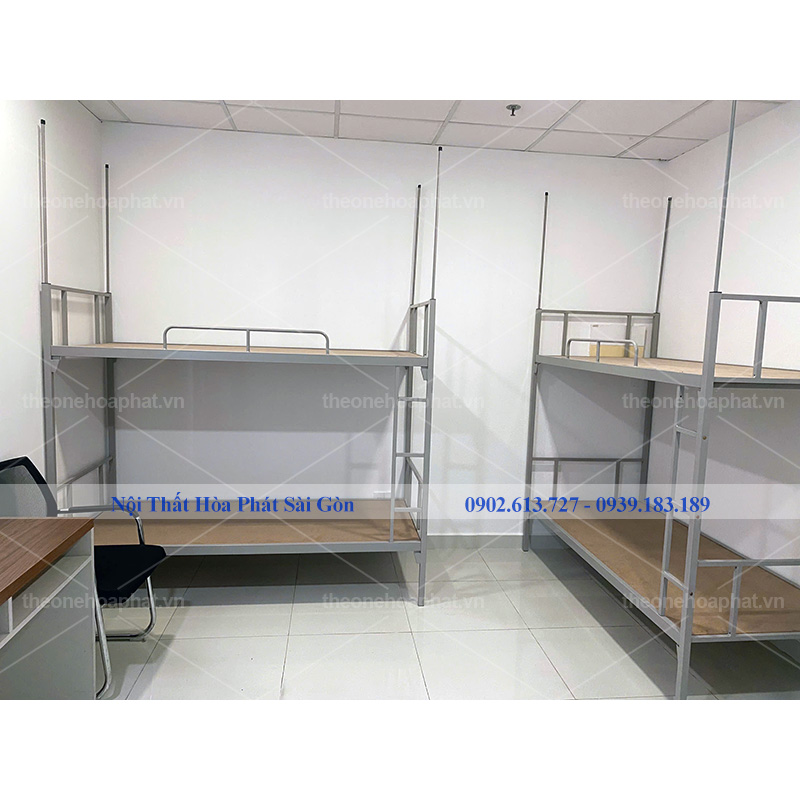 Ảnh thực tế giường sắt 2 tầng GT40R