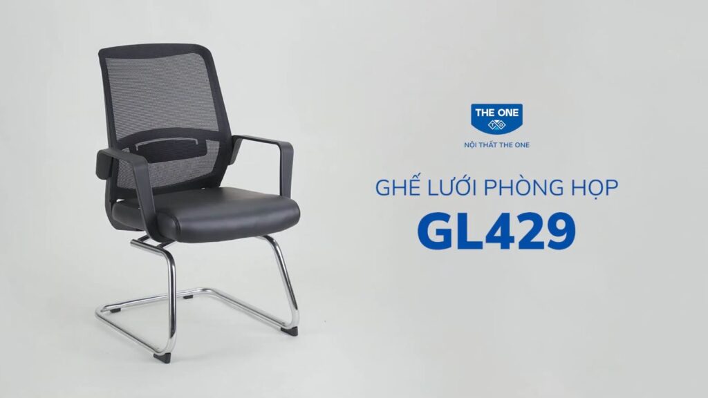 Ghế họp tựa lưới đệm xoay GL429