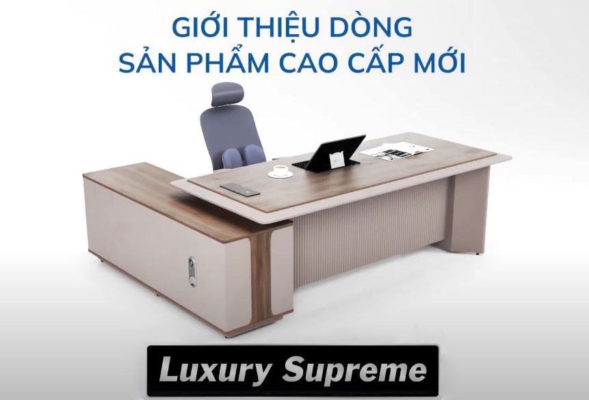 Nâng tầm nội thất văn phòng lãnh đạo