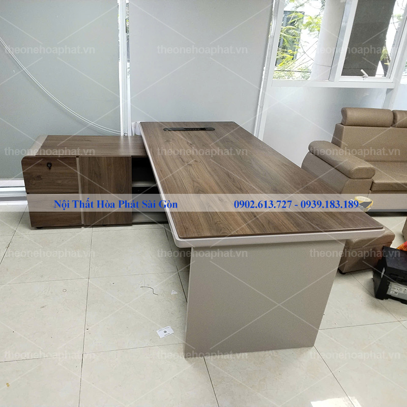 Bàn giám đốc chữ L LUXB2018S7