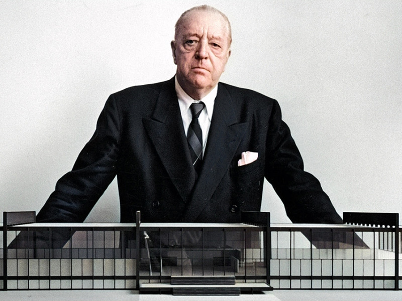 Kiến trúc sư Ludwig Mies van der Rohe