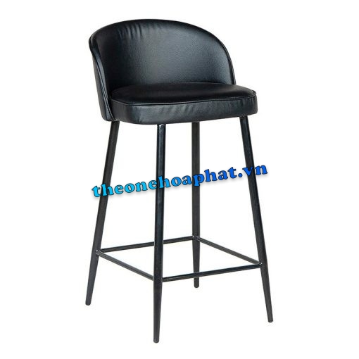 Ghế quầy bar chân sắt tĩnh SB14