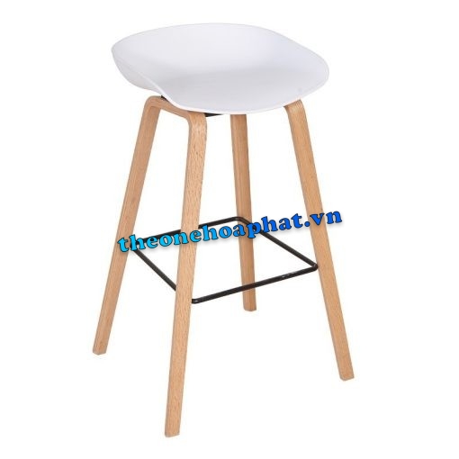 Ghế SB37 khung gỗ, đệm nhựa