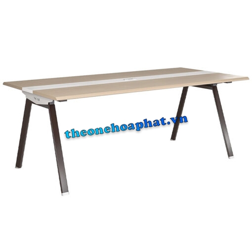 Bàn họp chân sắt mặt gỗ laminate NTVH1810C17