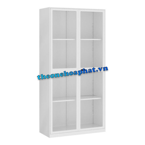 Tủ sắt 2 cánh kính TU09S khóa số
