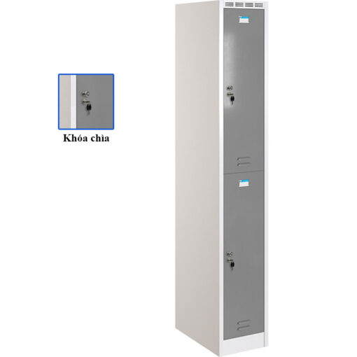 tủ sắt locker phòng thay đồ TTD982 khóa chìa