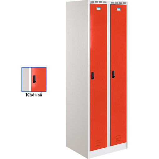 Tủ sắt locker TTD981-2K khóa số