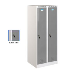 Tủ sắt phòng thay đồ TTD981-2KT khóa chìa