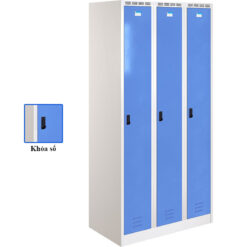 Tủ sắt phòng thay đồ TTD981-3K khóa số