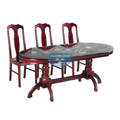 Bàn oval kích thước 6 người TB10