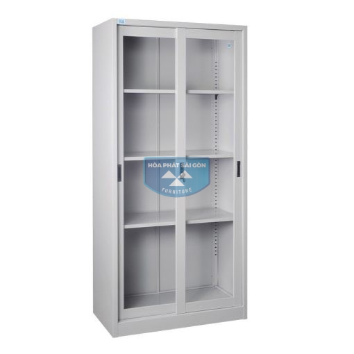 tủ tài liệu 2 cánh kính TU08CK