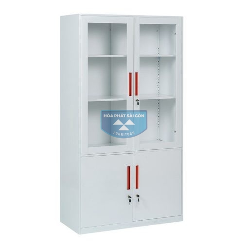 Tủ sắt TU09K3D màu trắng