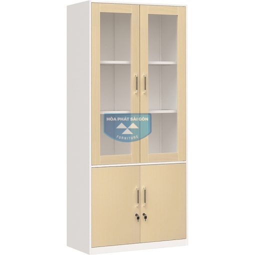 Tủ sắt cánh gỗ TU09K3GM
