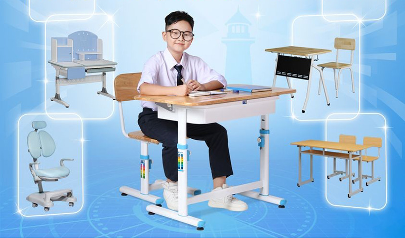 Bàn ghế học sinh Nội thất The One