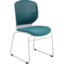 Ghế hội trường G902 đệm tựa xanh lá