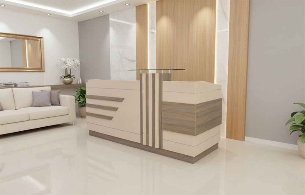 Bàn quầy lễ tân BQ101