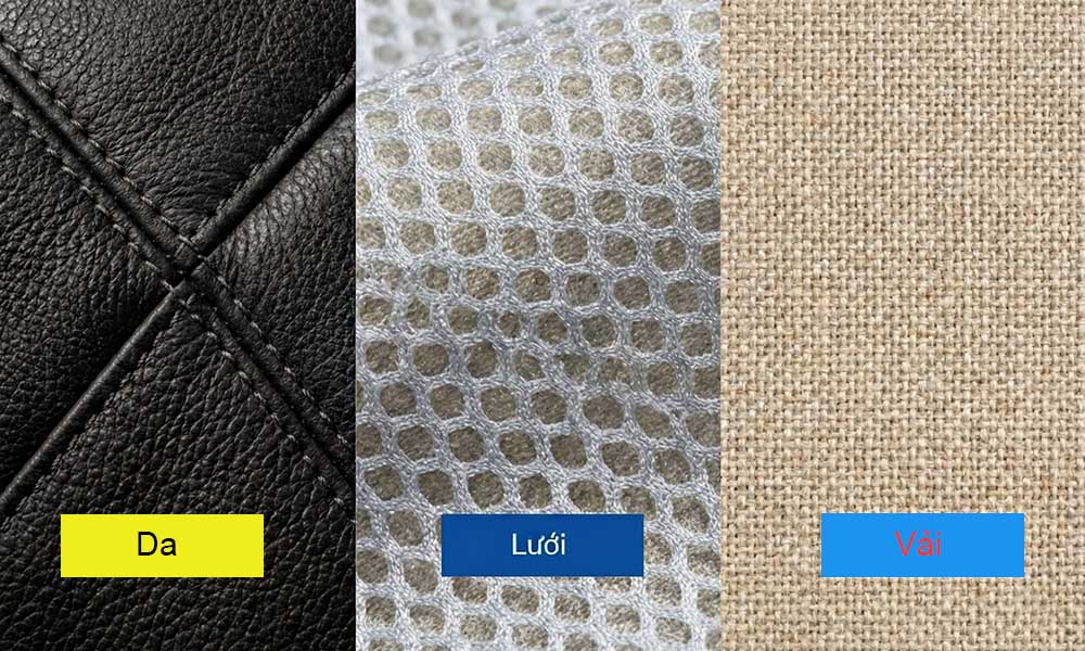 Xác định chất liệu của ghế công thái học