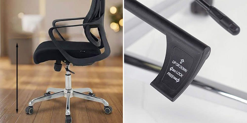 Điều chỉnh chiều cao ghế