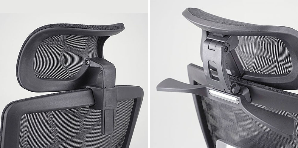 Điều chỉnh tựa đầu ghế công thái học