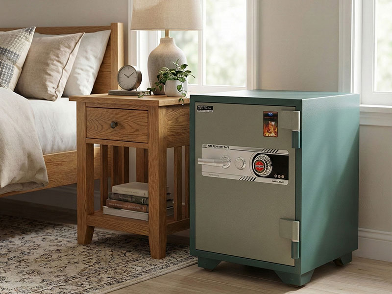 Két sắt KS110K1C1P trong phòng ngủ