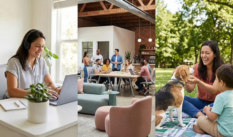 Ưu điểm Văn phòng Hybrid