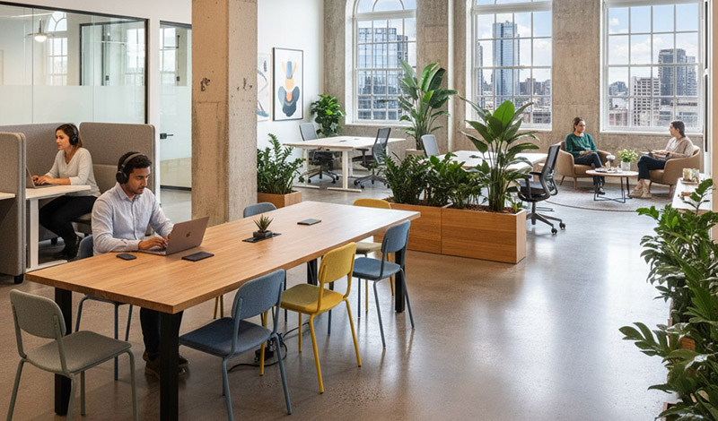 Văn phòng Hybrid