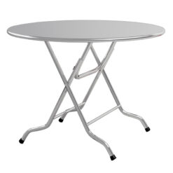 Bàn gấp inox mặt tròn BT1150BR
