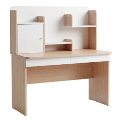 Bàn học liền kệ sách BHS407