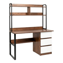 Bàn học liền kệ sách BHS408